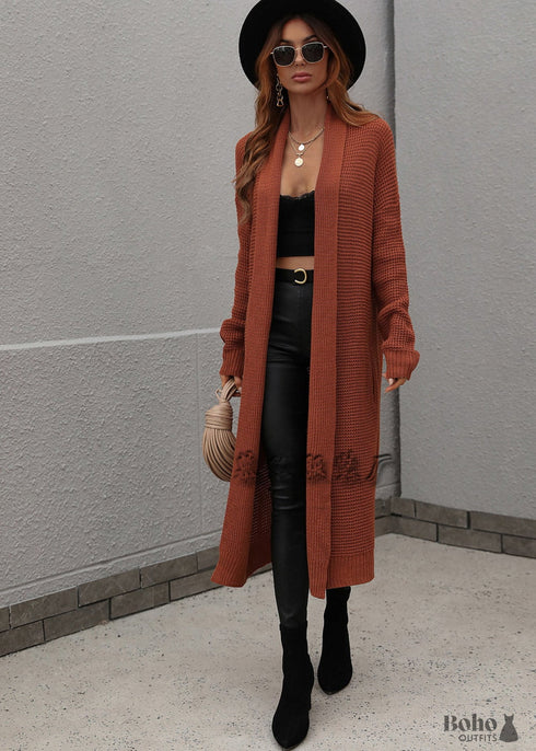 Knitted Cardigan Loose Sweeter Elsa